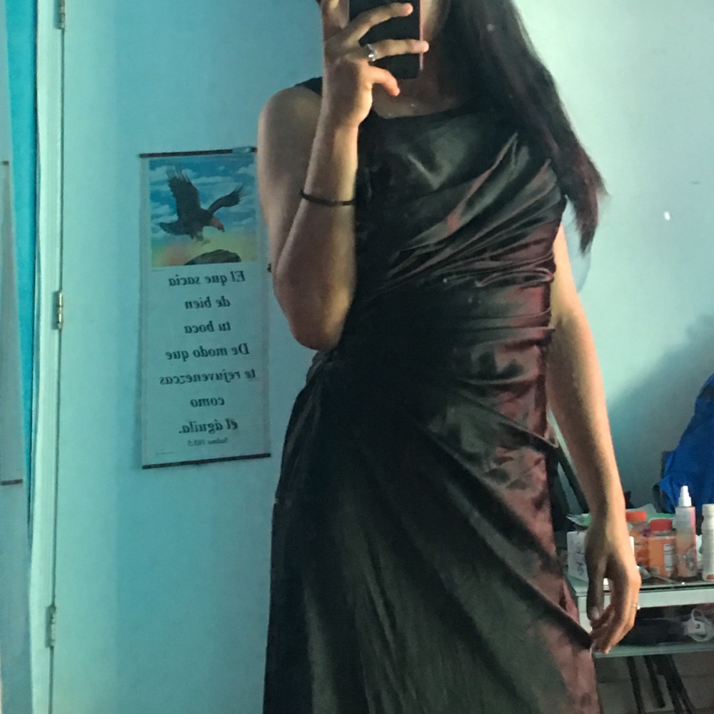 silk elegant dress need gone